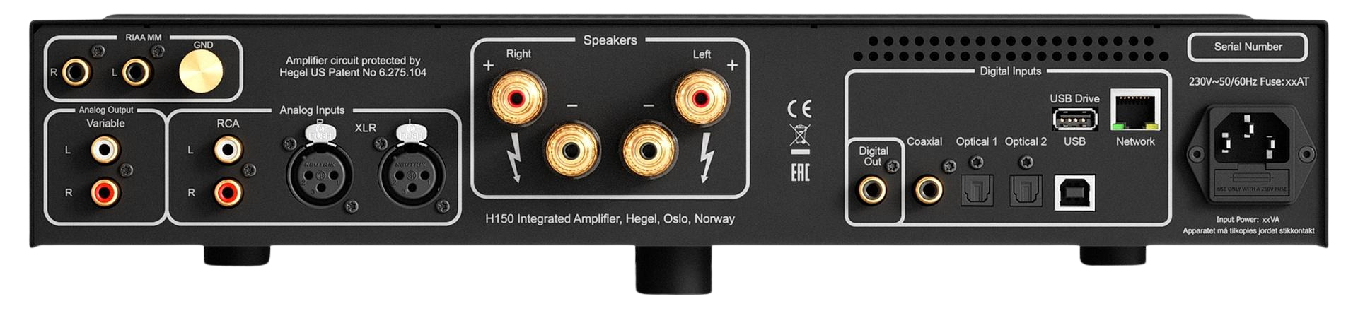 Hegel H150 &ndash; Amplificatore Integrato Streaming All-in-One
